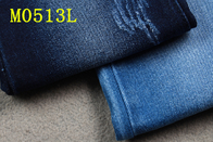 12 polyester moyen de coton de Spandex de tri de noyau d'once de bout droit de denim main droite du tissu 3/1