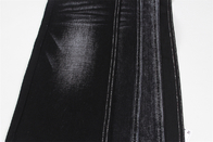 Tissu noir de denim de polyester de coton de l'ombre 11.8Oz pour des shorts de jupes