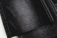 Tissu noir de denim de polyester de coton de l'ombre 11.8Oz pour des shorts de jupes