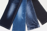 Bleu foncé haut spandex coton polyester étirement jean denim tissu