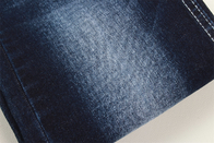 Bleu foncé haut spandex coton polyester étirement jean denim tissu