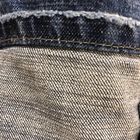 tissu de denim de contre-taille de bout droit de mèche de sergé de Spandex du coton 1% de 12.6oz 99% pour l'homme de jeans
