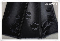 Poly tissu de denim de polyester de coton de 14.5oz 70 Ctn 30 noirs pour des vestes de jeans d'ami