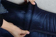 Matériel extensible de jeans de tissu de denim de contre-taille de polyester du coton 28% de l'indigo 10oz 70%