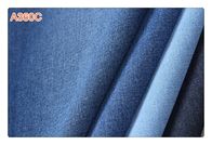 8 onces ont sanforisé le tissu bleu-clair de denim de bout droit de polyester du coton 10% de 90%