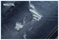 Tissu profond de 373 de GM/M 11 once Azul Cotton Stretch Slub Denim blues-jean de tissu