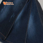 Les blues-jean de noir de 77% C 21% P 2% S 9oz mélangent le tissu de denim de polyester de coton