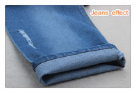 le bout droit 3 de Lycra du coton 13.5oz les jeans droits de 1 sergé halètent la matière première