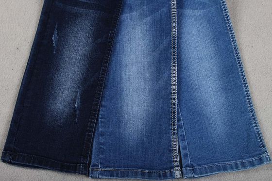 Bon prix La mèche de sergé de femmes de mode étirent le tissu tissé de denim pour des jeans en ligne