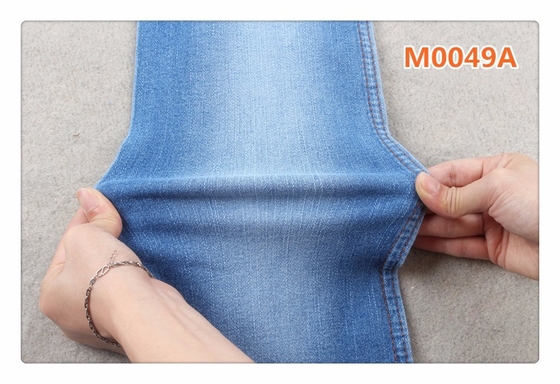 Tissu de denim de jeans d'Elastane de coton de bleu d'indigo 9,2 onces