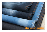 Couleur bleu-foncé lourde de tissu de jeans de bout droit de Supplex Lycra