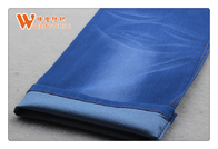 Fabricants visqueux bleus colorés de tissu de denim de bout droit de coton