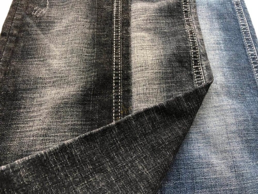 bon texhong de récupération de jeans de denim de textile du dualfx T400 de double de noyau fil en gros mou de lycra