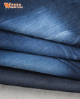 Tissu de jeans de bout droit de polyester de Lycra de coton