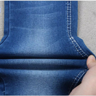 Tissu élastique 130cm de denim de bout droit de coton de bleu d'indigo pour le vêtement