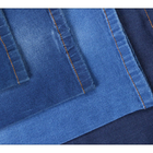 L'indigo a imprimé le Spandex organique du coton 2% du tissu 98% de denim pour le vêtement
