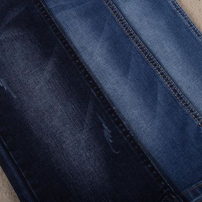 Bon prix Main droite du tissu 10.5oz 3/1 de denim de sergé de Spandex de polyester de coton en ligne