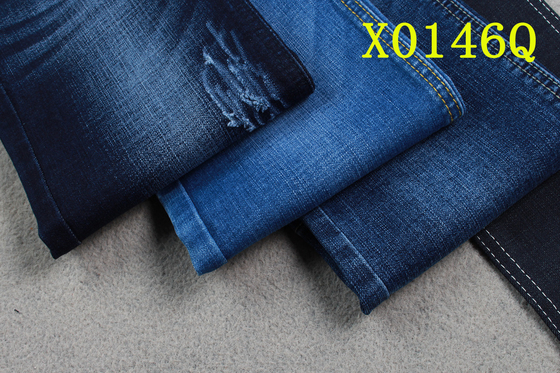 polyester matériel de coton de denim moyen de Spandex de tissu de Spandex du denim 9.7Oz