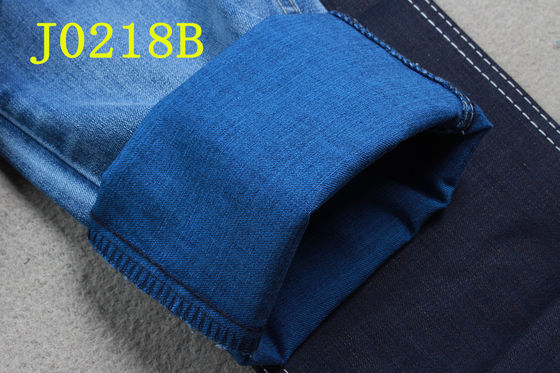 Bon prix Tissu du denim 9OZ avec le désencollage bleu de postérieur de Spandex de polyester de coton de Tencel 3/1 sergé de main droite en ligne
