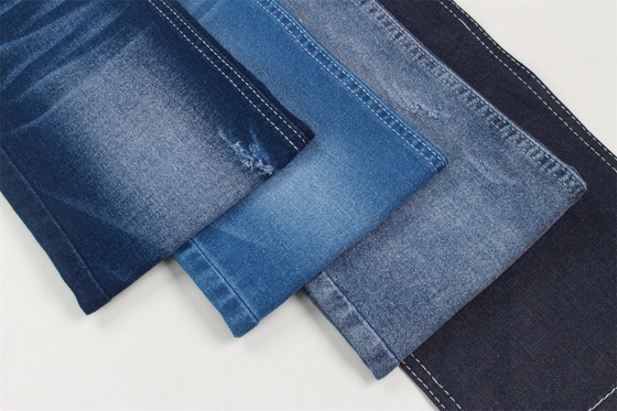 9.5 OZ High Stretch Denim Tissu Pour Homme Femmes Jeans Avec Retour Noir