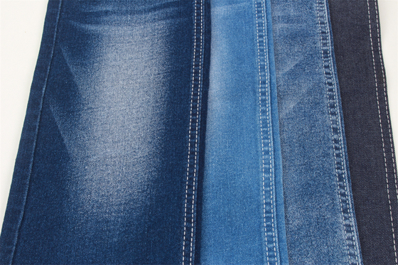 9.5 OZ High Stretch Denim Tissu Pour Homme Femmes Jeans Avec Retour Noir