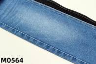 Tissu de denim à étirement en style cross-slub avec denim tissé bleu foncé 62/63 en rouleau