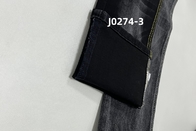 Vente en gros de 10 oz de tissu en denim tissé à l'arrière noir pour jeans