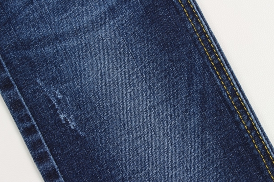 Vente à chaud et en gros de tissu de jeans bleu foncé