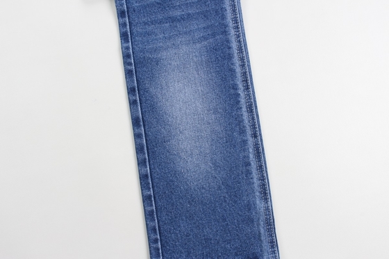 Vente en gros de tissus en denim rigide 100% coton bleu foncé pour jeans