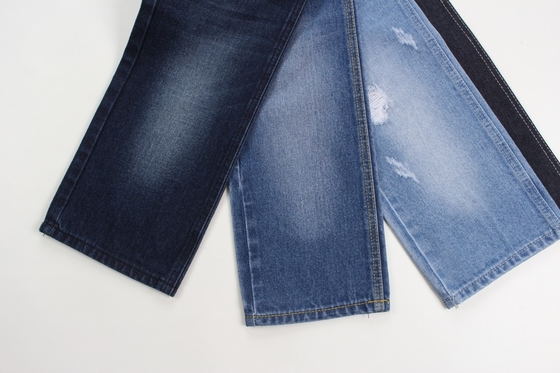 Vente en gros de tissus en denim rigide 100% coton bleu foncé pour travailleurs