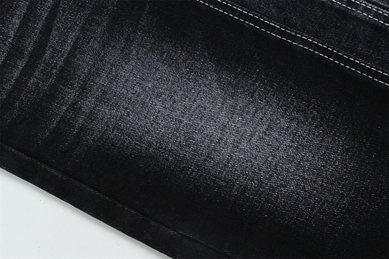 12 oz de tissu en denim noir pour les hommes Jeans ou veste arrière noir pour les jeans de marque