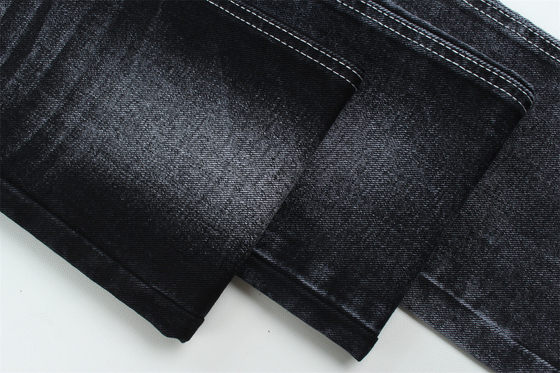 12 oz de tissu en denim noir pour les hommes Jeans ou veste arrière noir pour les jeans de marque