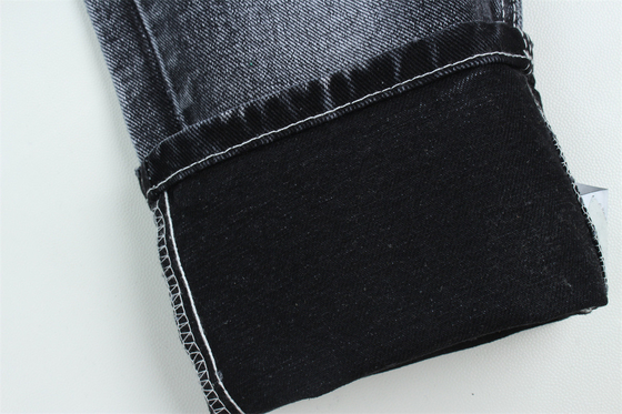 14 oz prix compétitif Tissu en denim noir pour homme Jeans ou veste arrière noir haute qualité pour jeans de marque