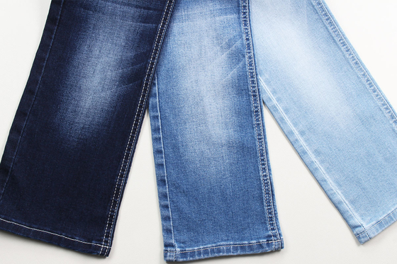 8.7 oz Tissu en denim à étirement bas Pour les hommes Shorts Pantalons avec Warp Slub