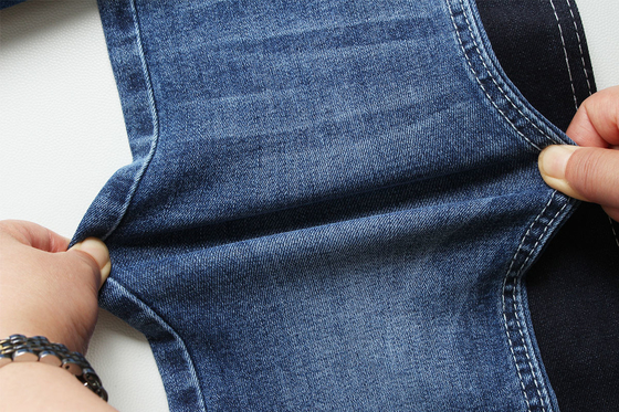 8.7 oz Tissu en denim à étirement bas Pour les hommes Shorts Pantalons avec Warp Slub