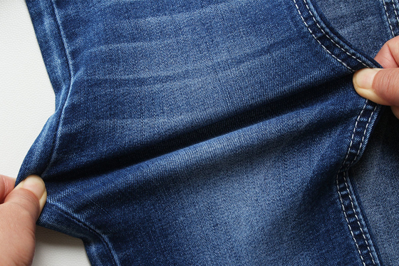 8.7 oz Tissu en denim à étirement bas Pour les hommes Shorts Pantalons avec Warp Slub