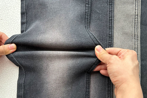 10 oz prix compétitif prix fort couleur grise pour homme jean stretch denim tissu de l'usine de Chine