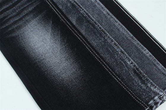 13.5 oz Tissu denim lourd pour le travail homme porter des jeans noir arrière