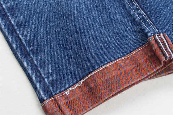 Gros de 10 oz Tissu en denim tissé à l' arrière coloré pour jeans