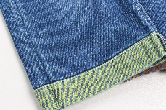 Gros de 10 oz Tissu en denim tissé à l' arrière coloré pour jeans