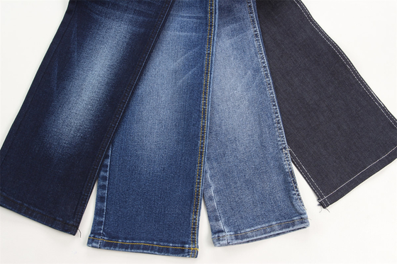Vente en gros 10,9 Oz Warp Slub High Stretch Tissu en denim tissé pour les jeans