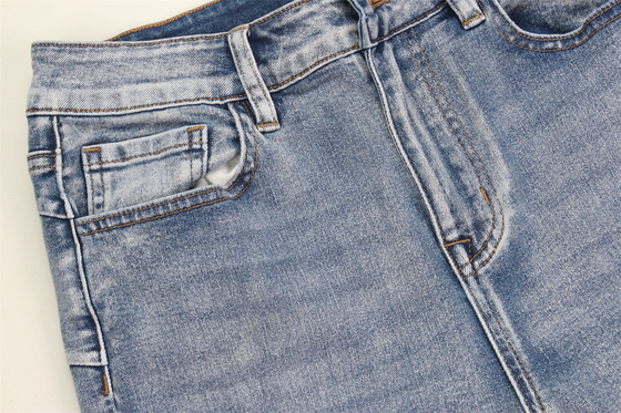 180cm largeur 10 oz prix bon marché produits prêts usine de tissu de denim pour les jeans de la dame