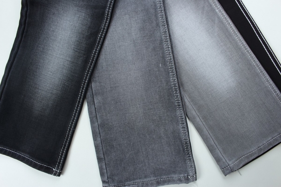 11.5 oz noir et coloré arrière double couche denim jeans tissu