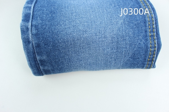 Vente en gros de tissu denim étiré bleu foncé de 12,5 oz pour jeans