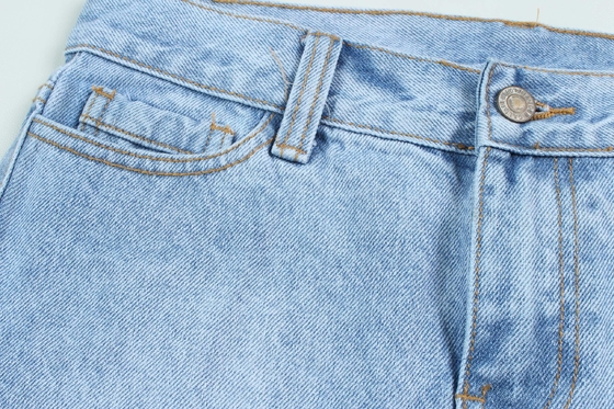 Tissu en coton denim vintage 14 oz tissé étroit 6 x 6 TWILL frais coton étirable respirant