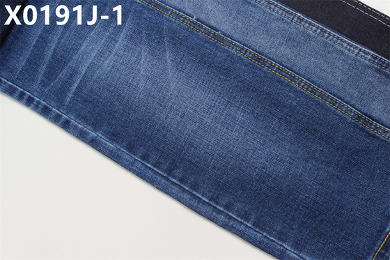 11 Oz Cross Slub Tissu en denim bleu foncé pour homme Jeans haute étirement Indiens Style de marché Tissu à vendre à chaud