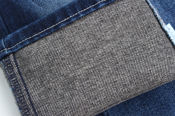11 Oz AB fils faux tricot bleu denim tissu pour homme Jeans étirer Inde Marché style Chine usine