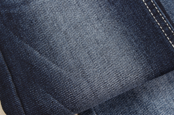 11 Oz AB fils faux tricot bleu denim tissu pour homme Jeans étirer Inde Marché style Chine usine