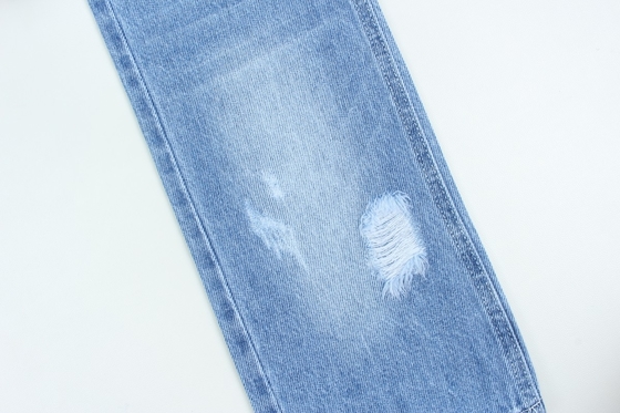 Vente en gros 7000 mètres de stock 10,5 oz 100% coton rigide Jeans en tissu