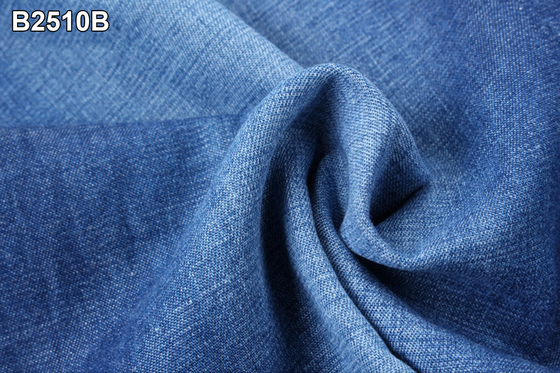 T-shirt en tissu denim 5 oz main douce sensation de bonne qualité rigide 100% coton